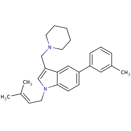 Chemical structure of BindingDB Monomer ID 50327734