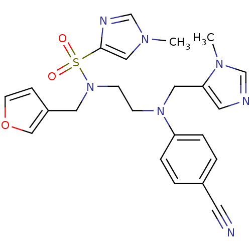 Chemical structure of BindingDB Monomer ID 50327984