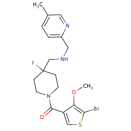 Chemical structure of BindingDB Monomer ID 50328641