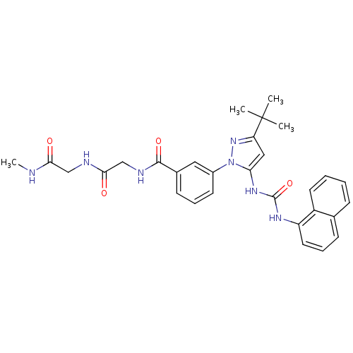 Chemical structure of BindingDB Monomer ID 50328760