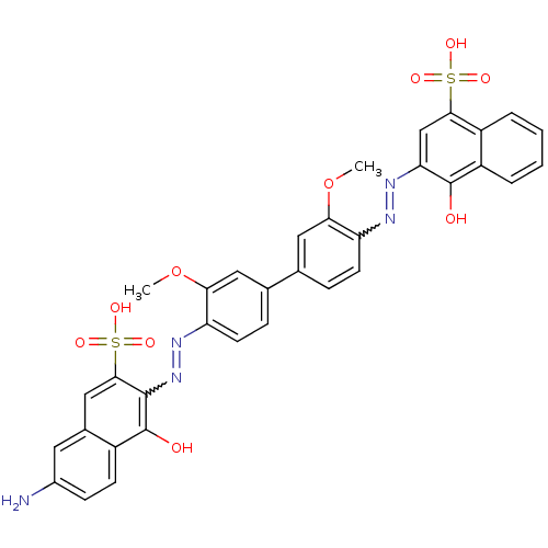 Chemical structure of BindingDB Monomer ID 50328834