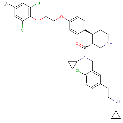 Chemical structure of BindingDB Monomer ID 50328847