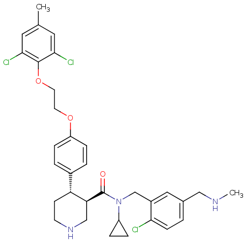 Chemical structure of BindingDB Monomer ID 50328850