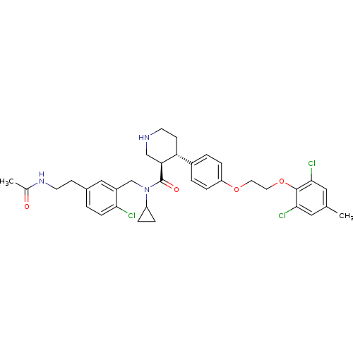 Chemical structure of BindingDB Monomer ID 50328855