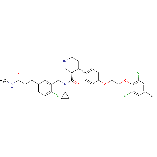 Chemical structure of BindingDB Monomer ID 50328856