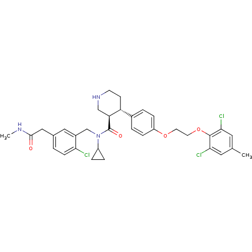 Chemical structure of BindingDB Monomer ID 50328874