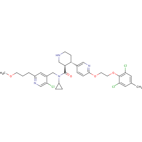 Chemical structure of BindingDB Monomer ID 50328909