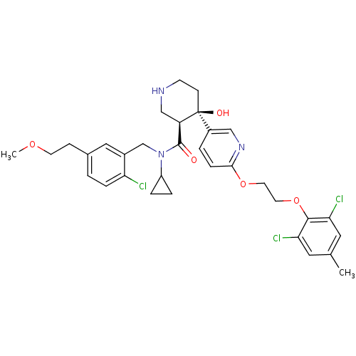 Chemical structure of BindingDB Monomer ID 50328924