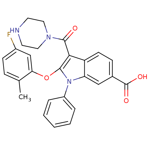 Chemical structure of BindingDB Monomer ID 50329012