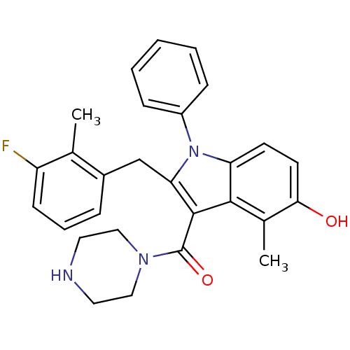 Chemical structure of BindingDB Monomer ID 50329018