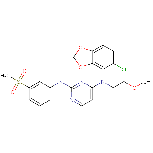 Chemical structure of BindingDB Monomer ID 50329063
