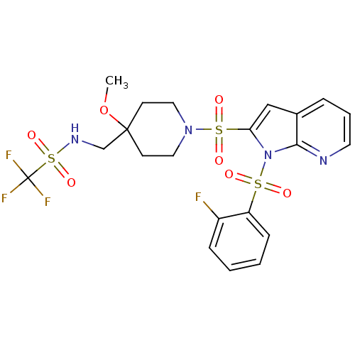 Chemical structure of BindingDB Monomer ID 50329127
