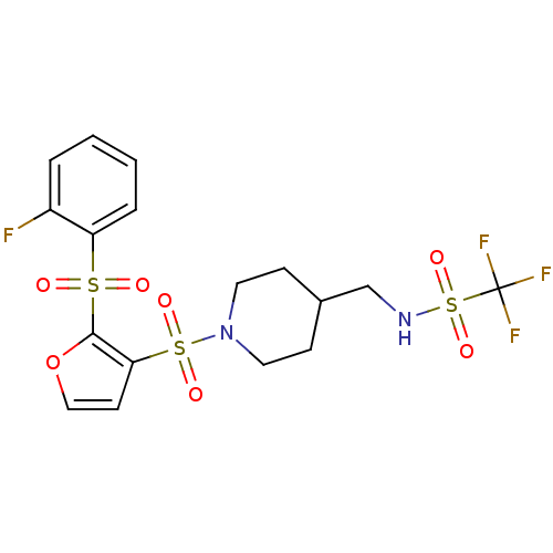 Chemical structure of BindingDB Monomer ID 50329135