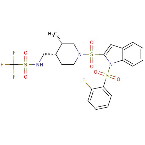 Chemical structure of BindingDB Monomer ID 50329143