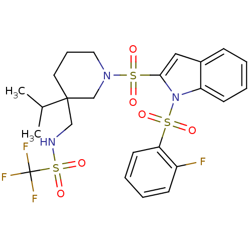 Chemical structure of BindingDB Monomer ID 50329145