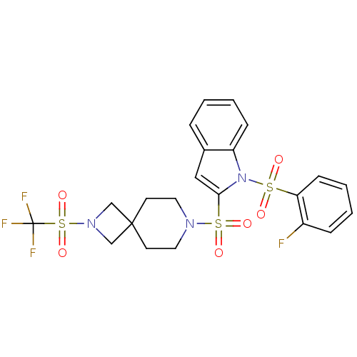 Chemical structure of BindingDB Monomer ID 50329153