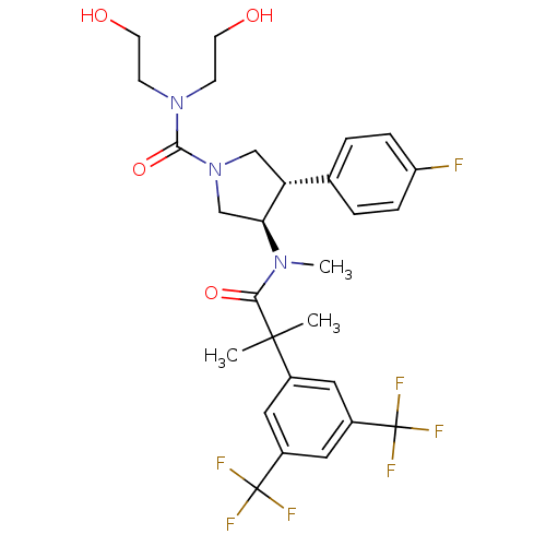 Chemical structure of BindingDB Monomer ID 50329162