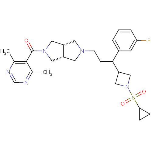 Chemical structure of BindingDB Monomer ID 50329243