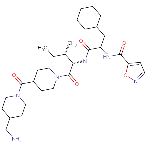 Chemical structure of BindingDB Monomer ID 50329489