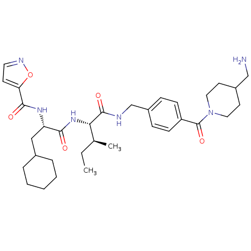 Chemical structure of BindingDB Monomer ID 50329492