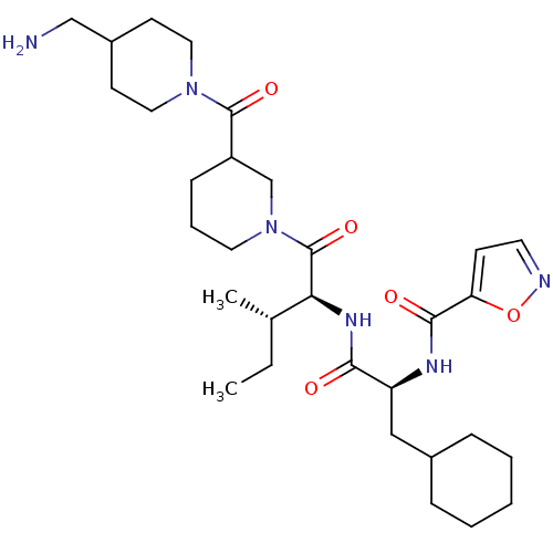 Chemical structure of BindingDB Monomer ID 50329493
