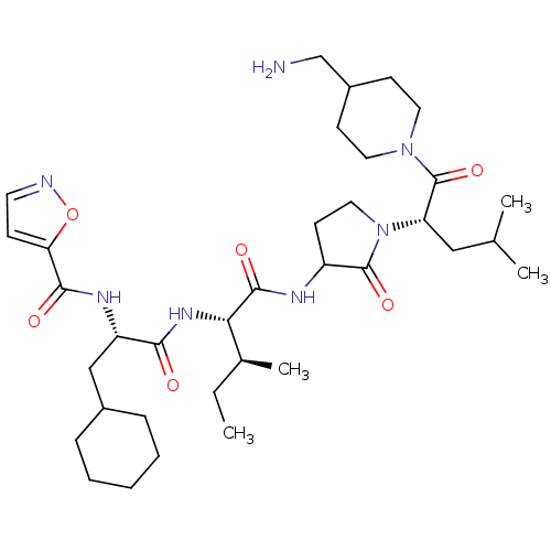 Chemical structure of BindingDB Monomer ID 50329497