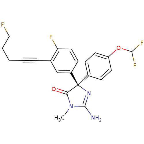 Chemical structure of BindingDB Monomer ID 50329576