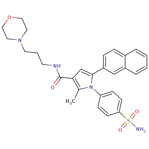 Chemical structure of BindingDB Monomer ID 50329584