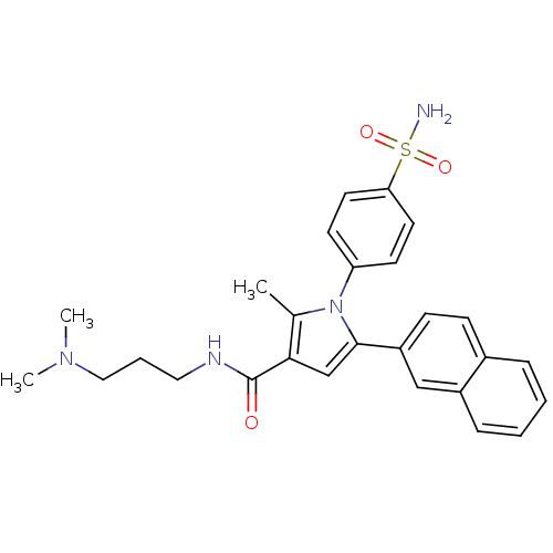 Chemical structure of BindingDB Monomer ID 50329600