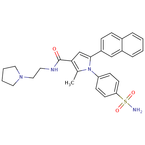 Chemical structure of BindingDB Monomer ID 50329602