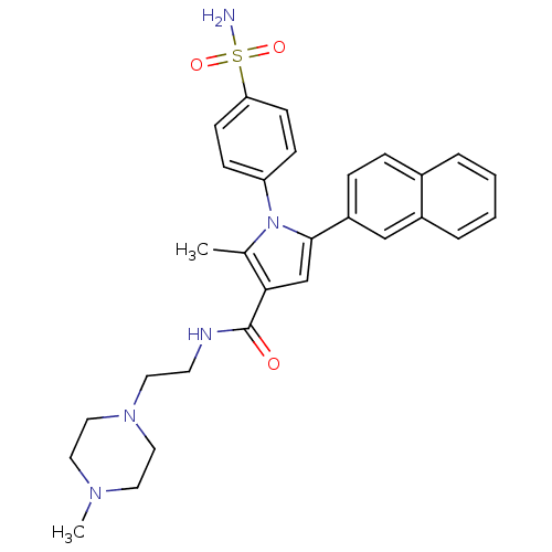 Chemical structure of BindingDB Monomer ID 50329604