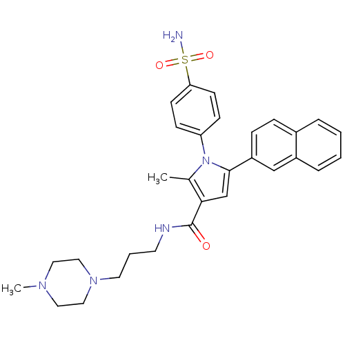 Chemical structure of BindingDB Monomer ID 50329605