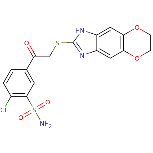 Chemical structure of BindingDB Monomer ID 50329834