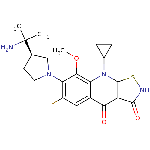 Chemical structure of BindingDB Monomer ID 50330327