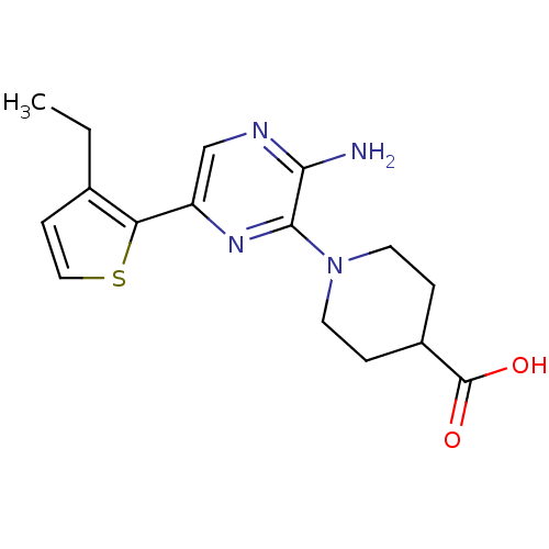 Chemical structure of BindingDB Monomer ID 50330574