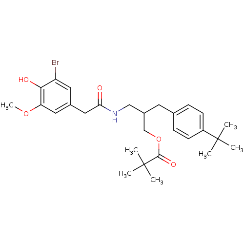 Chemical structure of BindingDB Monomer ID 50330656