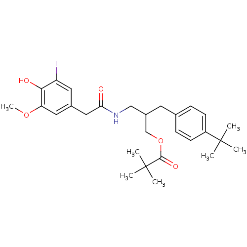 Chemical structure of BindingDB Monomer ID 50330657