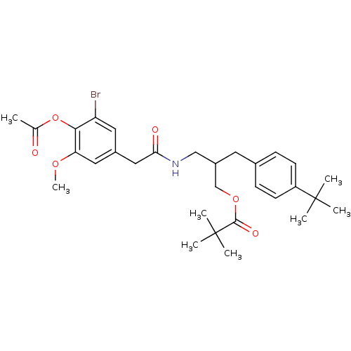Chemical structure of BindingDB Monomer ID 50330662