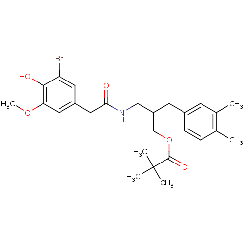Chemical structure of BindingDB Monomer ID 50330667