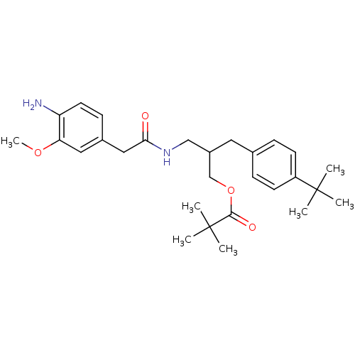 Chemical structure of BindingDB Monomer ID 50330675