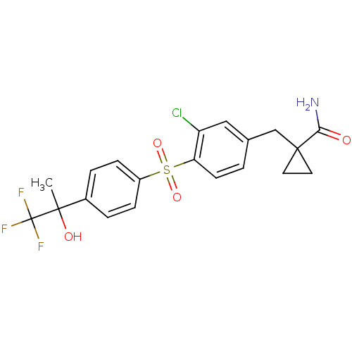 Chemical structure of BindingDB Monomer ID 50331359