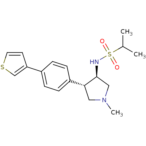 Chemical structure of BindingDB Monomer ID 50331384