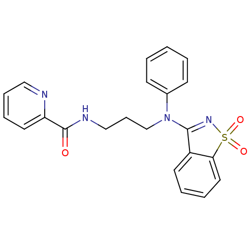 Chemical structure of BindingDB Monomer ID 50331407