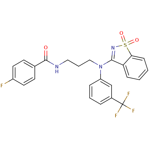 Chemical structure of BindingDB Monomer ID 50331417