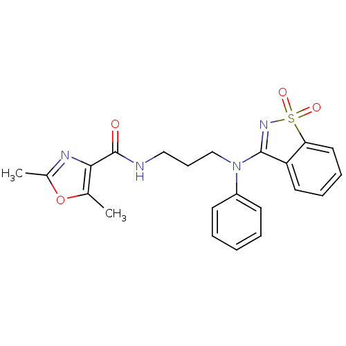 Chemical structure of BindingDB Monomer ID 50331420