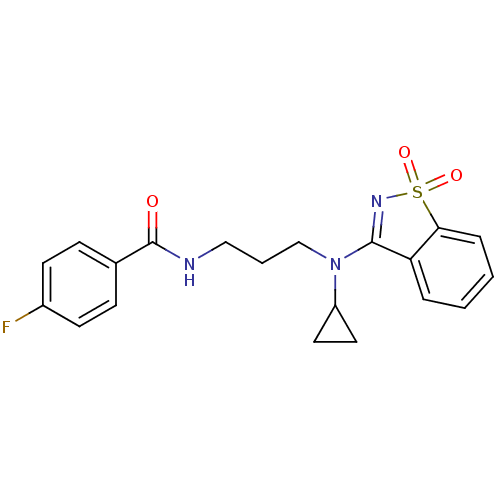 Chemical structure of BindingDB Monomer ID 50331421