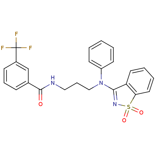 Chemical structure of BindingDB Monomer ID 50331422