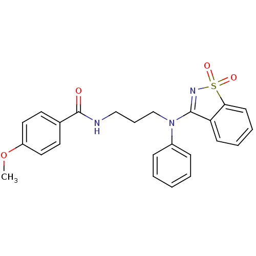 Chemical structure of BindingDB Monomer ID 50331424