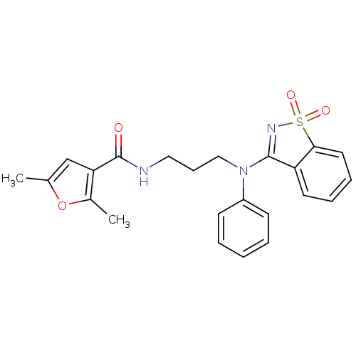 Chemical structure of BindingDB Monomer ID 50331425