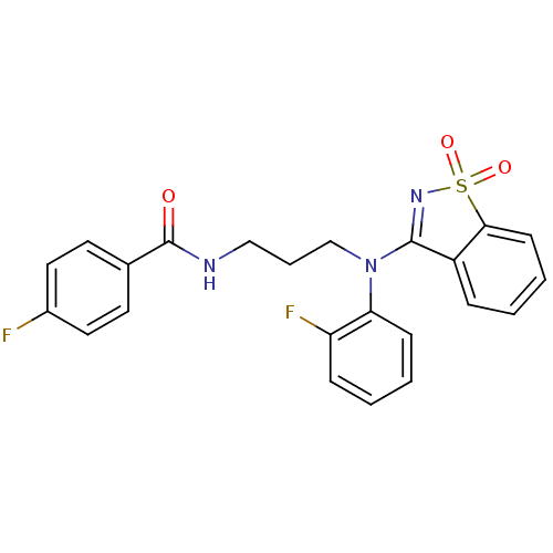 Chemical structure of BindingDB Monomer ID 50331427
